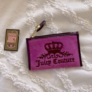 NWT Juicy Couture coin purse - Pink/Plum/Magenta